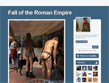 Tablet Screenshot of falloftheromanempire.tumblr.com