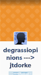 Mobile Screenshot of degrassiopinions.tumblr.com