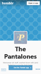 Mobile Screenshot of mypantalones.tumblr.com