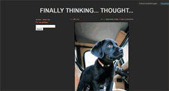 Desktop Screenshot of finallythought.tumblr.com