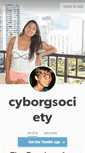 Mobile Screenshot of cyborgsociety.tumblr.com