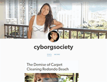 Tablet Screenshot of cyborgsociety.tumblr.com