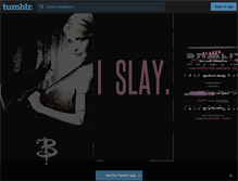 Tablet Screenshot of buffyisms.tumblr.com