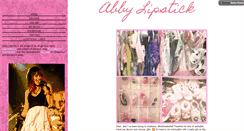 Desktop Screenshot of abbylipstick.tumblr.com