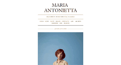 Desktop Screenshot of mariaantoniettamusica.tumblr.com
