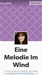 Mobile Screenshot of einemelodie.tumblr.com