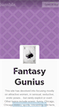 Mobile Screenshot of fantasygunius.tumblr.com