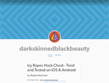 Tablet Screenshot of darkskinnedblackbeauty.tumblr.com