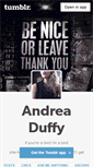 Mobile Screenshot of andreaduffy.tumblr.com