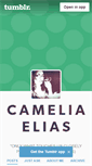 Mobile Screenshot of cameliaelias.tumblr.com