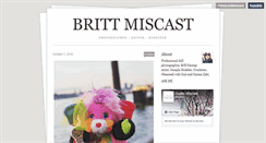 Desktop Screenshot of brittmiscast.tumblr.com
