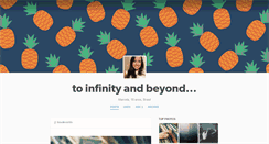 Desktop Screenshot of infinityisthelimit.tumblr.com