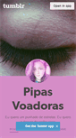Mobile Screenshot of pipasvoadoras.tumblr.com