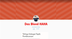 Desktop Screenshot of dexborninblood.tumblr.com