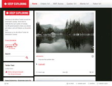 Tablet Screenshot of canadakeepexploring.tumblr.com