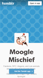 Mobile Screenshot of mooglemaniac.tumblr.com