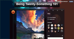 Desktop Screenshot of beingtwentysomething101.tumblr.com