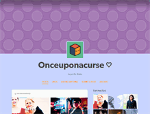 Tablet Screenshot of onceuponacurse.tumblr.com