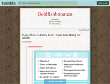 Tablet Screenshot of goldfishbonanza.tumblr.com