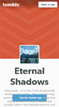Mobile Screenshot of eternalshadow.tumblr.com