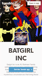 Mobile Screenshot of batgirlincorporated.tumblr.com