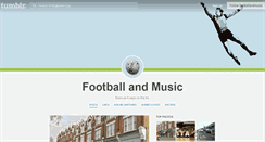Desktop Screenshot of footballandmusic.tumblr.com