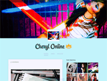 Tablet Screenshot of cherylonline.tumblr.com