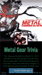 Mobile Screenshot of metalgeartrivia.tumblr.com