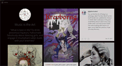 Desktop Screenshot of musicistheart.tumblr.com