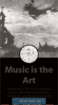 Mobile Screenshot of musicistheart.tumblr.com