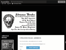 Tablet Screenshot of abraxasbooks.tumblr.com