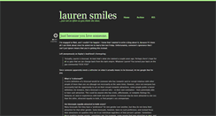 Desktop Screenshot of laurensmiles.tumblr.com