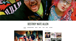 Desktop Screenshot of destroynateallen.tumblr.com