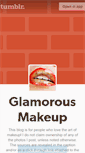 Mobile Screenshot of glamorousmakeup.tumblr.com