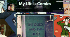 Desktop Screenshot of mylifeiscomics.tumblr.com