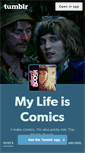 Mobile Screenshot of mylifeiscomics.tumblr.com