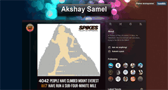 Desktop Screenshot of akshaysamel.tumblr.com