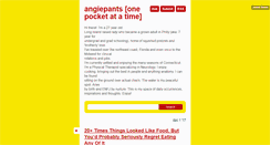 Desktop Screenshot of angiepantstakesontheworld.tumblr.com