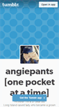 Mobile Screenshot of angiepantstakesontheworld.tumblr.com