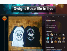 Tablet Screenshot of dwightdwight.tumblr.com