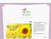 Tablet Screenshot of fertilitybridges.tumblr.com