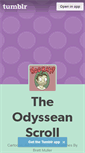 Mobile Screenshot of odyssean.tumblr.com
