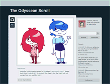 Tablet Screenshot of odyssean.tumblr.com