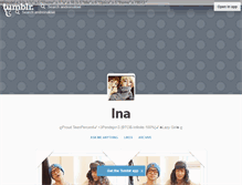 Tablet Screenshot of andreinakiwi.tumblr.com