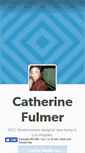 Mobile Screenshot of catherinefulmer.tumblr.com