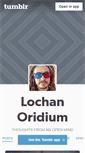 Mobile Screenshot of lochan.tumblr.com