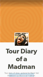 Mobile Screenshot of madmantourdiary.tumblr.com