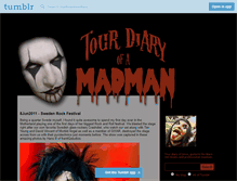 Tablet Screenshot of madmantourdiary.tumblr.com