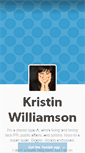 Mobile Screenshot of kristinwilliamson.tumblr.com