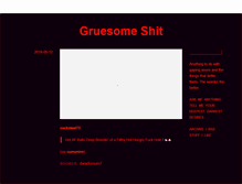 Tablet Screenshot of gruesomeshit.tumblr.com